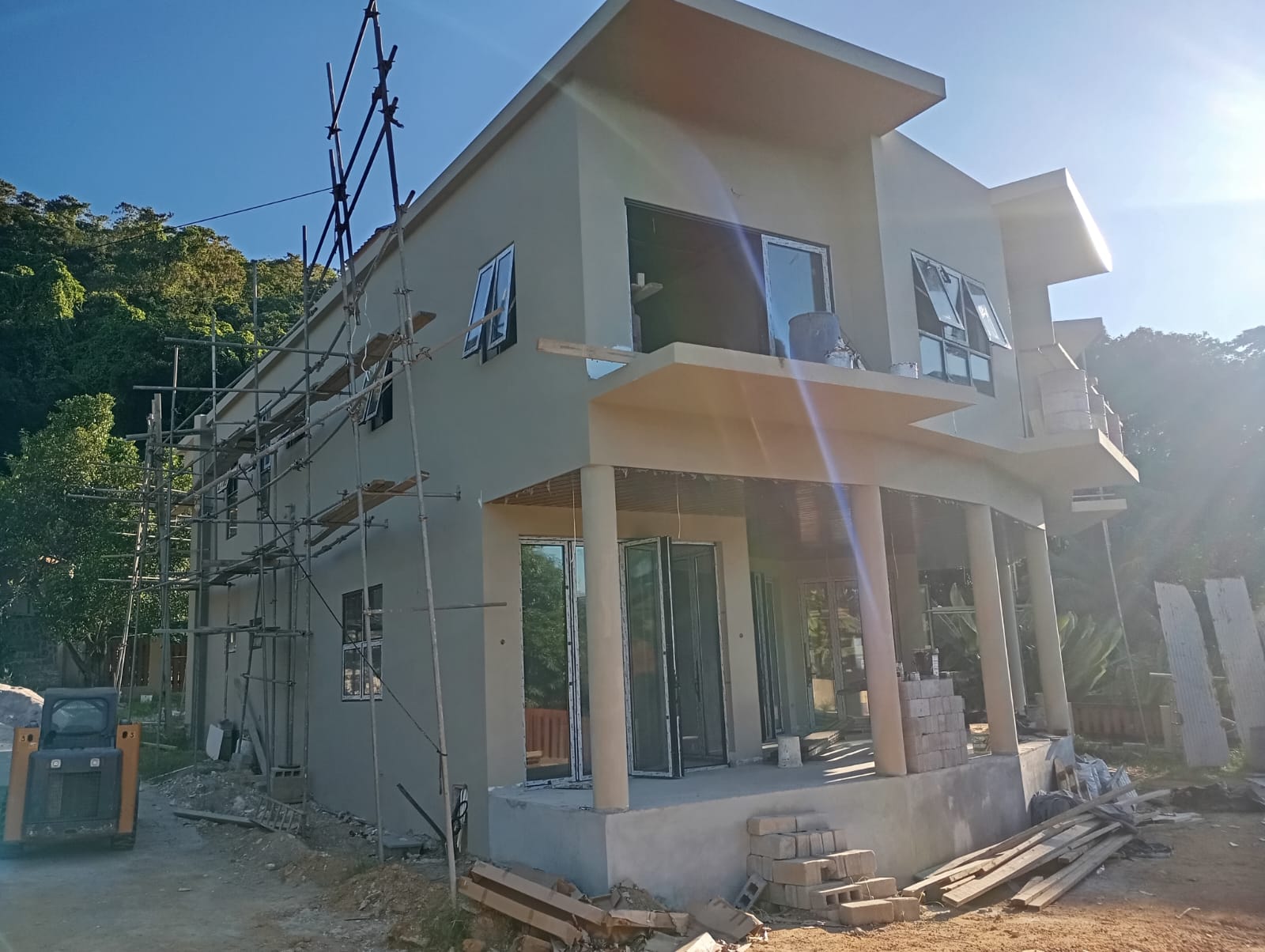 Mahe Building elevator installation, Mahé, Seychelles