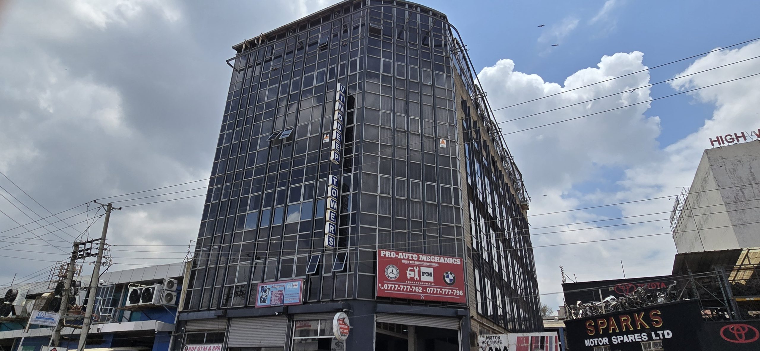 Vinodeep Towers elevator installation, Nairobi, Kenya