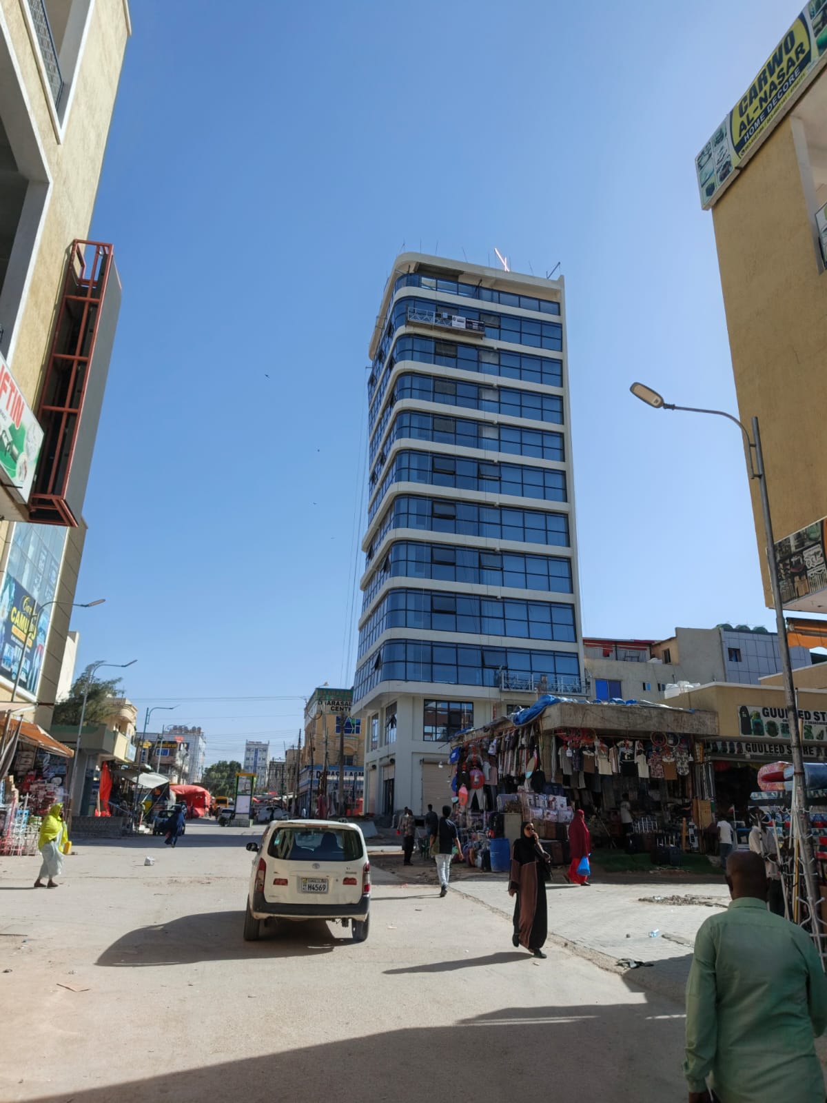 Waheena Complex elevator installation, Berbera, Somaliland