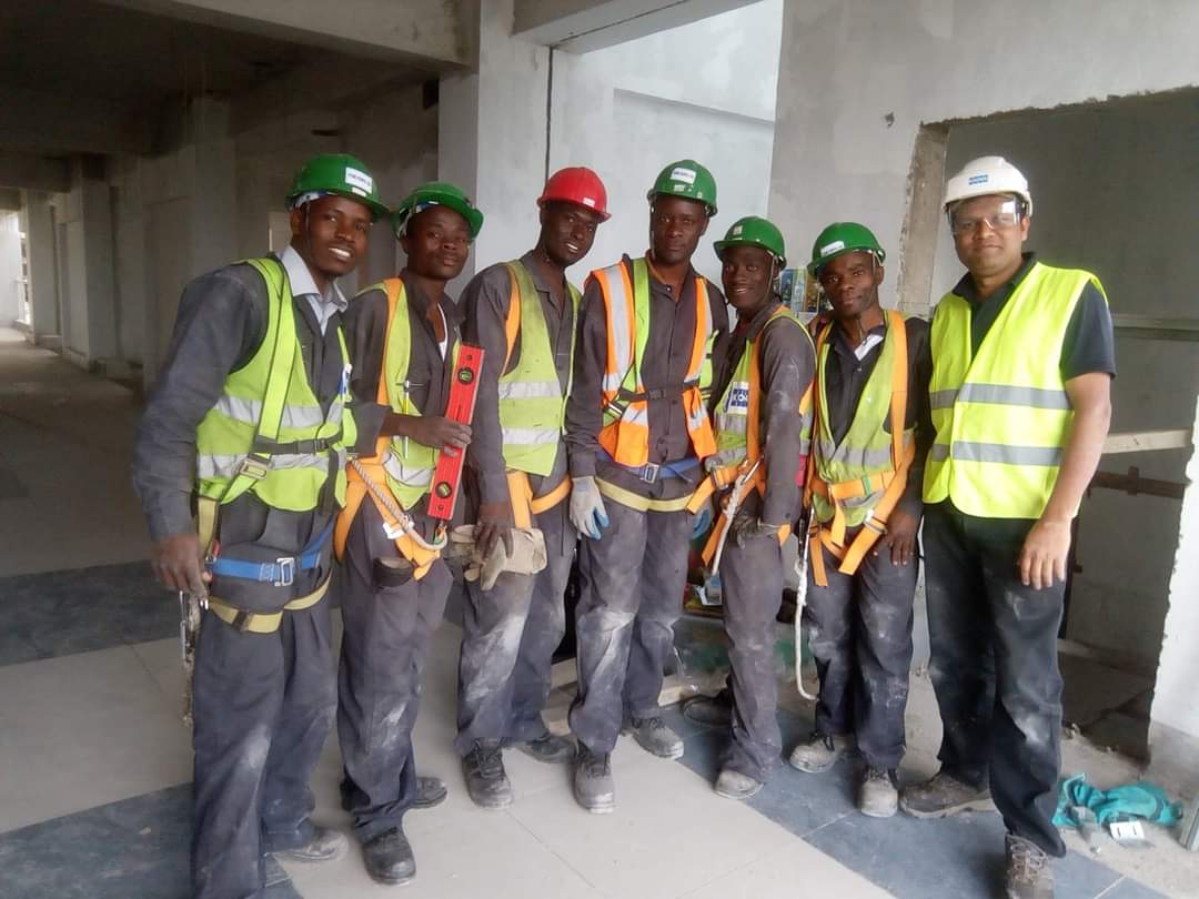 Diamond Electric Limited technical installation team